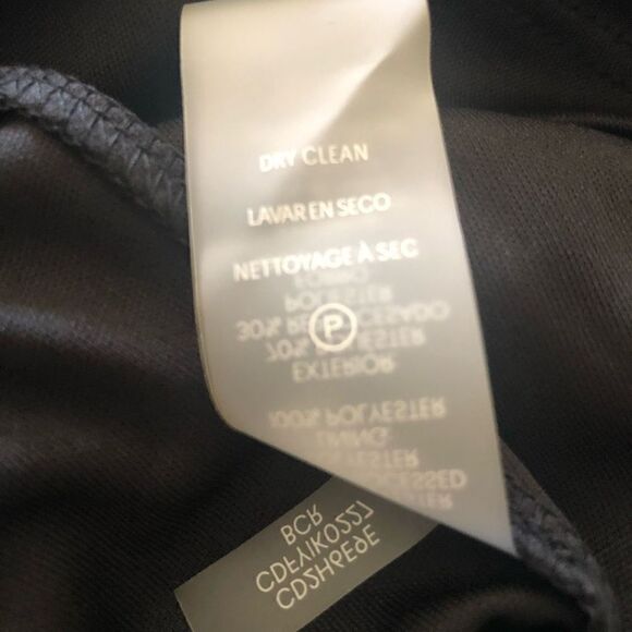 NEW Calvin Klein Black with White Polka Dots Trapeze Dress NWT - Picture 8 of 12